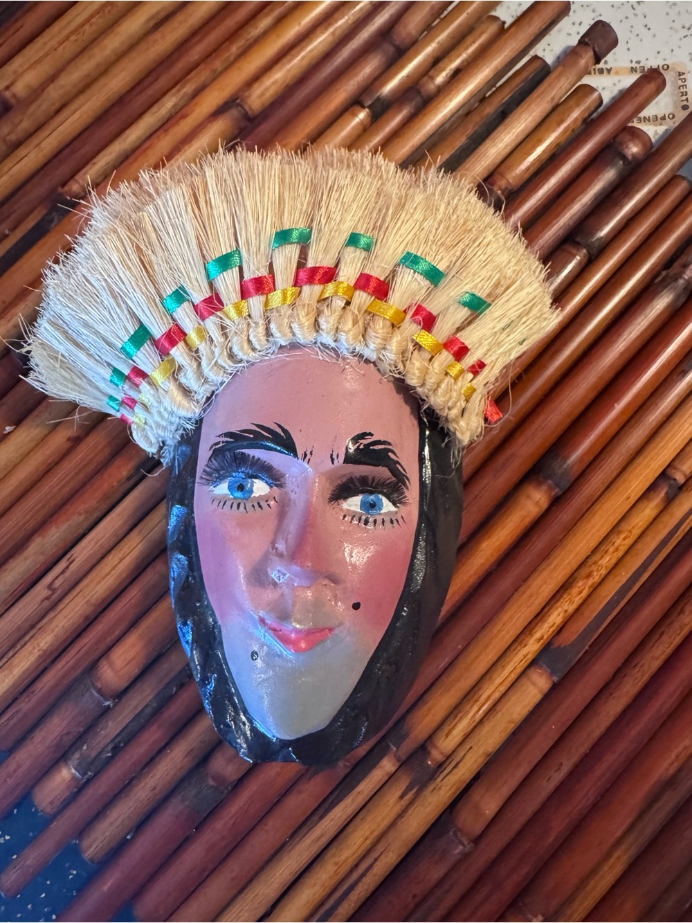 Mexican carnival mask -parachico